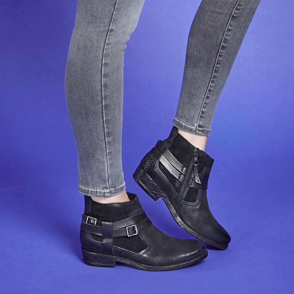 Price firm NEW Miz Mooz Ocean Daryn Leather Ankle Boot Women 37 / US 7 - Picture 6 of 8